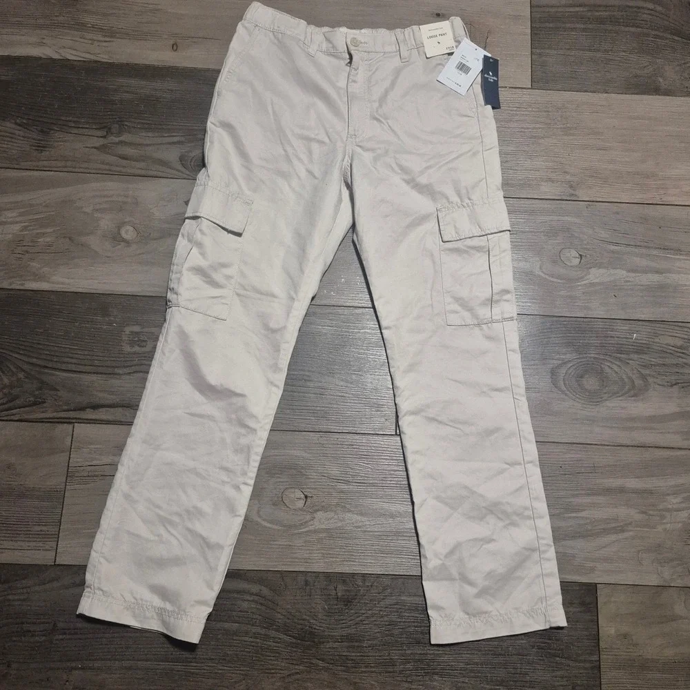 Abercrombie Kids Boys Loose Pant Pumice Stone Grey Size 17/18 Regular 93AG47-J95